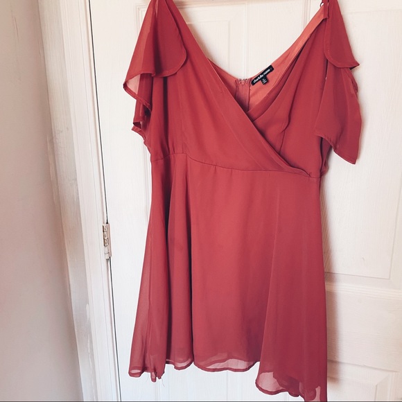 Pink Off The Shoulder Dress - Picture 2 of 3